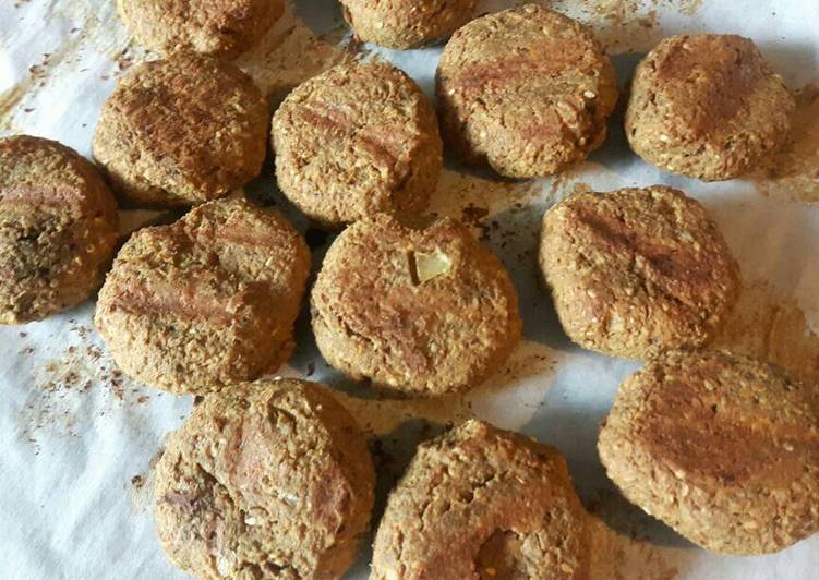 Tempeh falafels