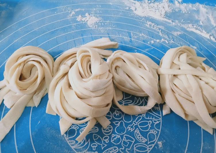 Homemade pasta 3 bahan aja