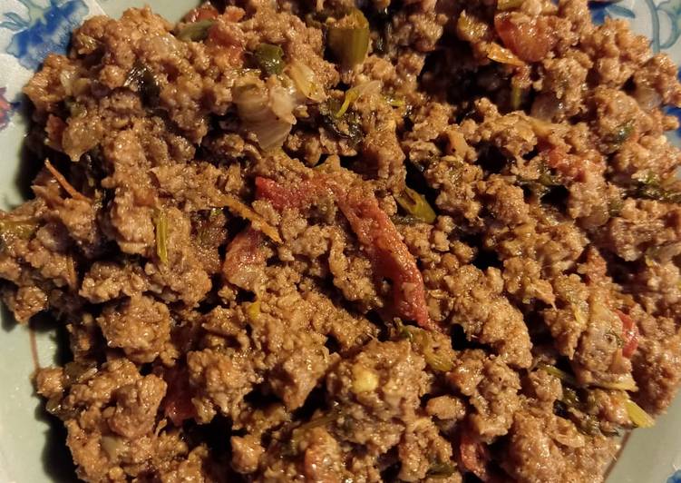 Steps to Make Favorite Beef Qeema