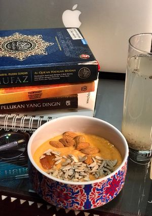 Foto resep Sarapan Sehat Smoothie Pepaya Mangga