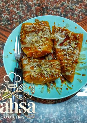 عکسی از دستور دسر کدو حلوایی