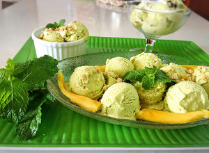 Hình của món Kem bơ.
