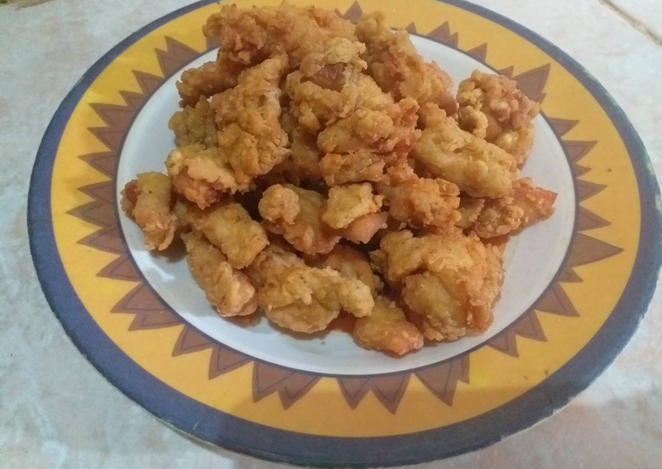 16/2020 Meal Fried Chicken Ayam Goreng Kentucky Ayam Tanpa Telur