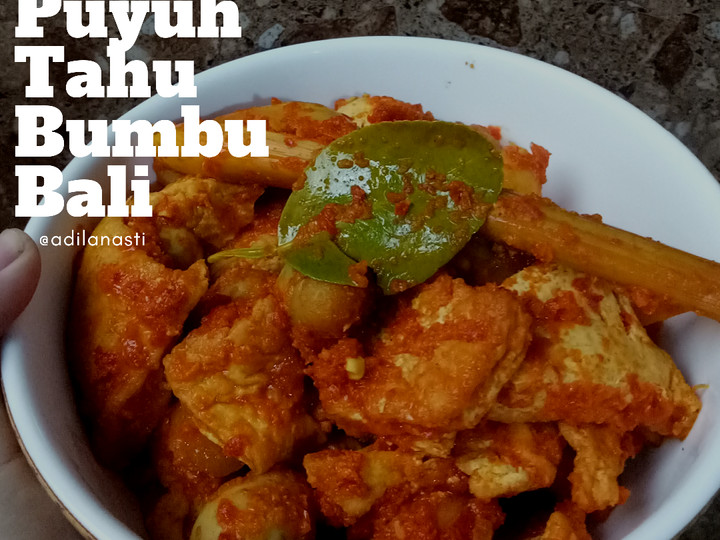 Wajib coba! Resep memasak Telur Puyuh Tahu Bumbu Bali  nikmat