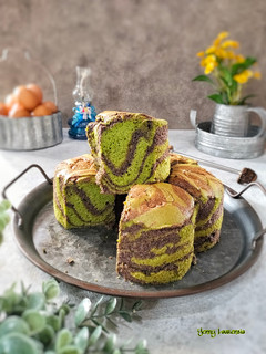 Foto resep Chiffon pandan ketan hitam