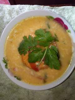 Una foto de Sopa de Queso Nicaragüense