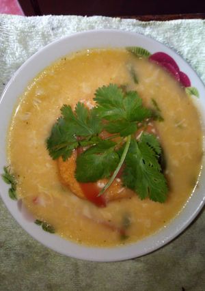 Una foto de Sopa de Queso Nicaragüense