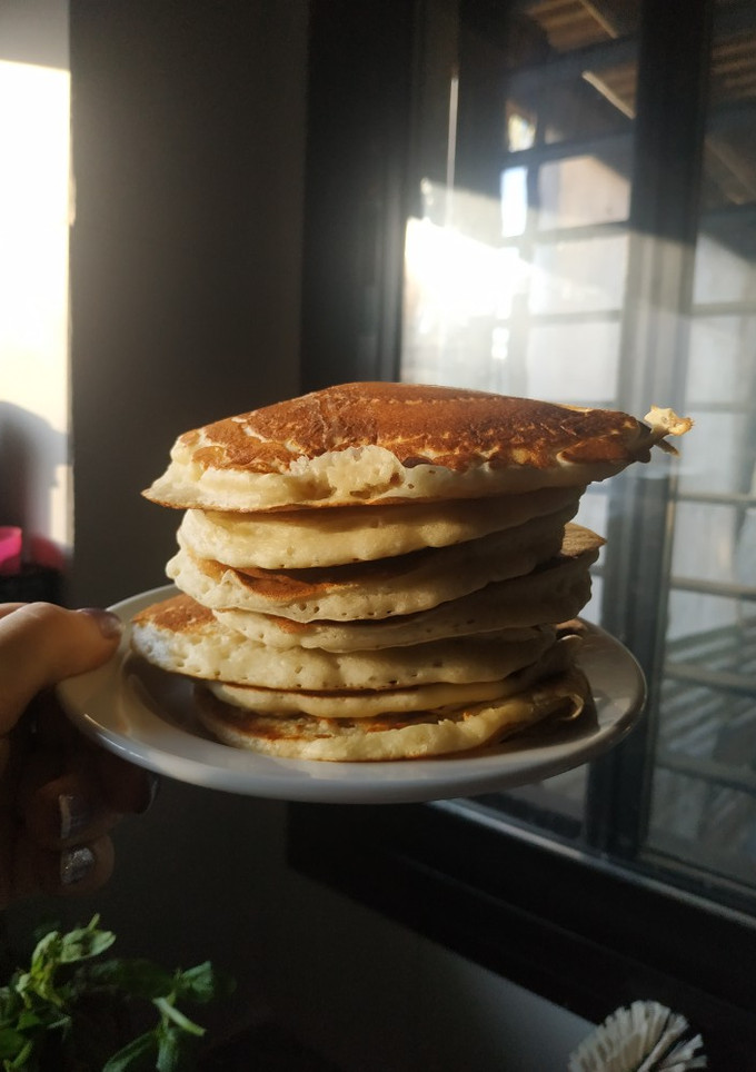 Una foto de Pancakes americanos