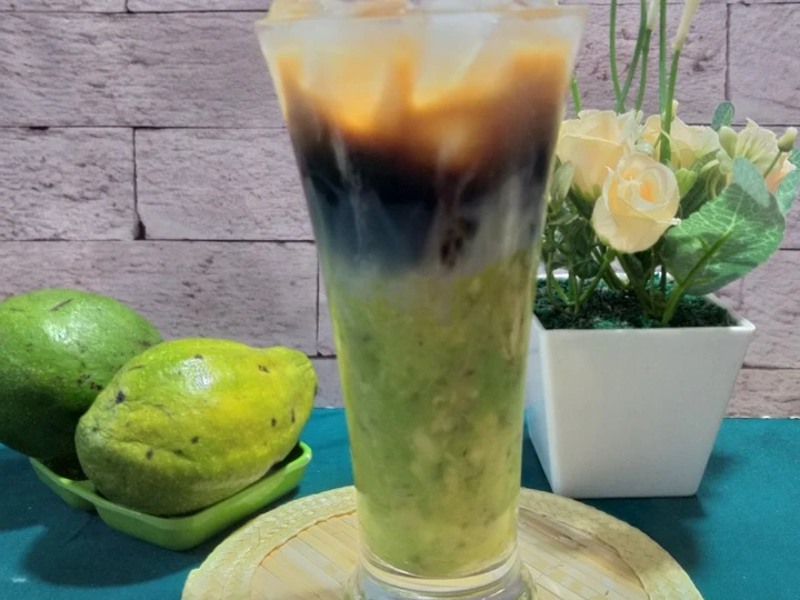 Langkah Gampang Membikin Resep 665.Alpukat Kocok (Sirup Moka) yang  Bikin Ketagihan Anti Ribet, Bikin Ngiler