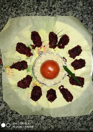 A picture of Beet pakora.
