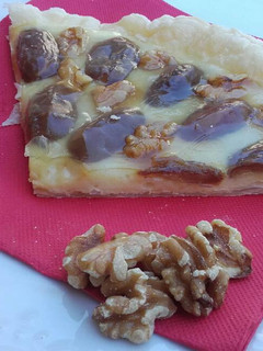 Una foto de Tarta de dátiles y nueces