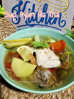 Gambar Sup Ayam Ala Thai