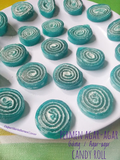 Foto resep 162. Permen Agar-agar Gulung / Agar-agar Candy Roll