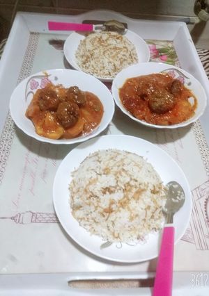 صورة لوصفة كفتة داوود باشا 😋