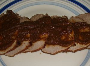 Una foto de Asado de Carne de Res en salsa de Pimentón