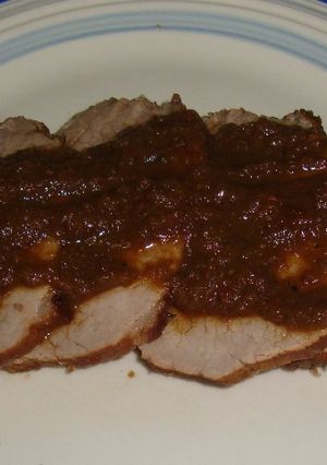 Una foto de Asado de Carne de Res en salsa de Pimentón