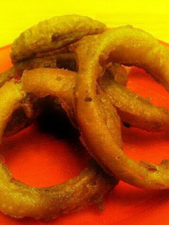 A picture of Beer Batter Onion Rings.