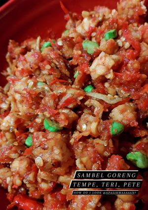 Foto resep Sambel Goreng Pete Tempe Teri