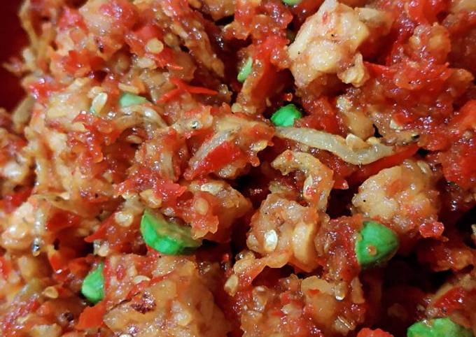 Sambel Goreng Pete Tempe Teri