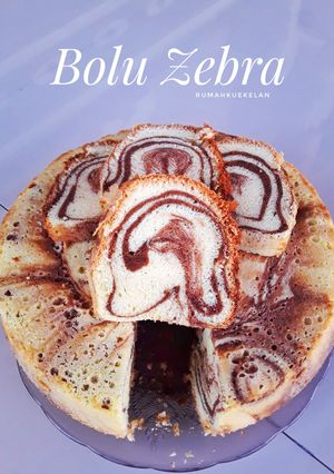 Foto resep Bolu Zebra Metode All In One