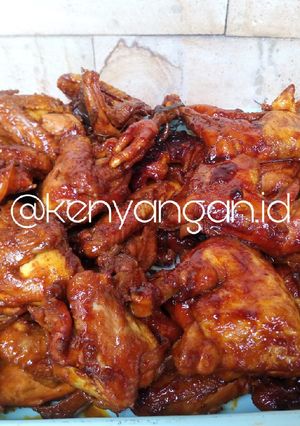 Foto resep Ayam Bacem Goreng (Kecap Manis) by Kenyangan