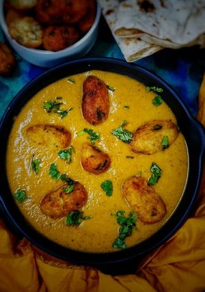 A picture of Malai kofta.