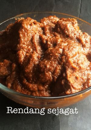 Foto resep Rendang sejagat