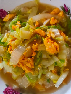 Foto resep Cah Sawi Putih dan Telur