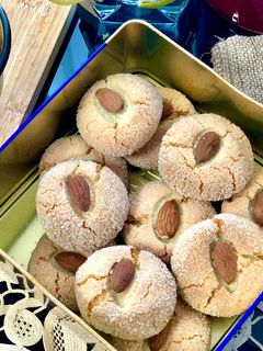 Une photo de Amaretti moelleux de Sardaigne