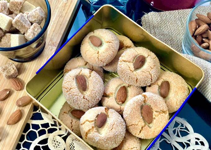 Recette des Biscuits Amaretti Moelleux 