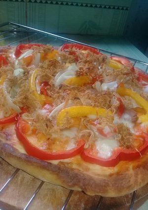 Hình của món Cách làm Pizza đơn giản.