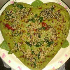 A picture of Hariyali Suji Dhokla.