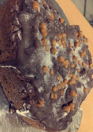 A picture of Whole wheat Chocolate cake.