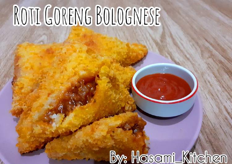 Resep Baru Roti Goreng Bolognese Ala Rumahan