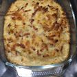 Coliflor gratinada con bacon