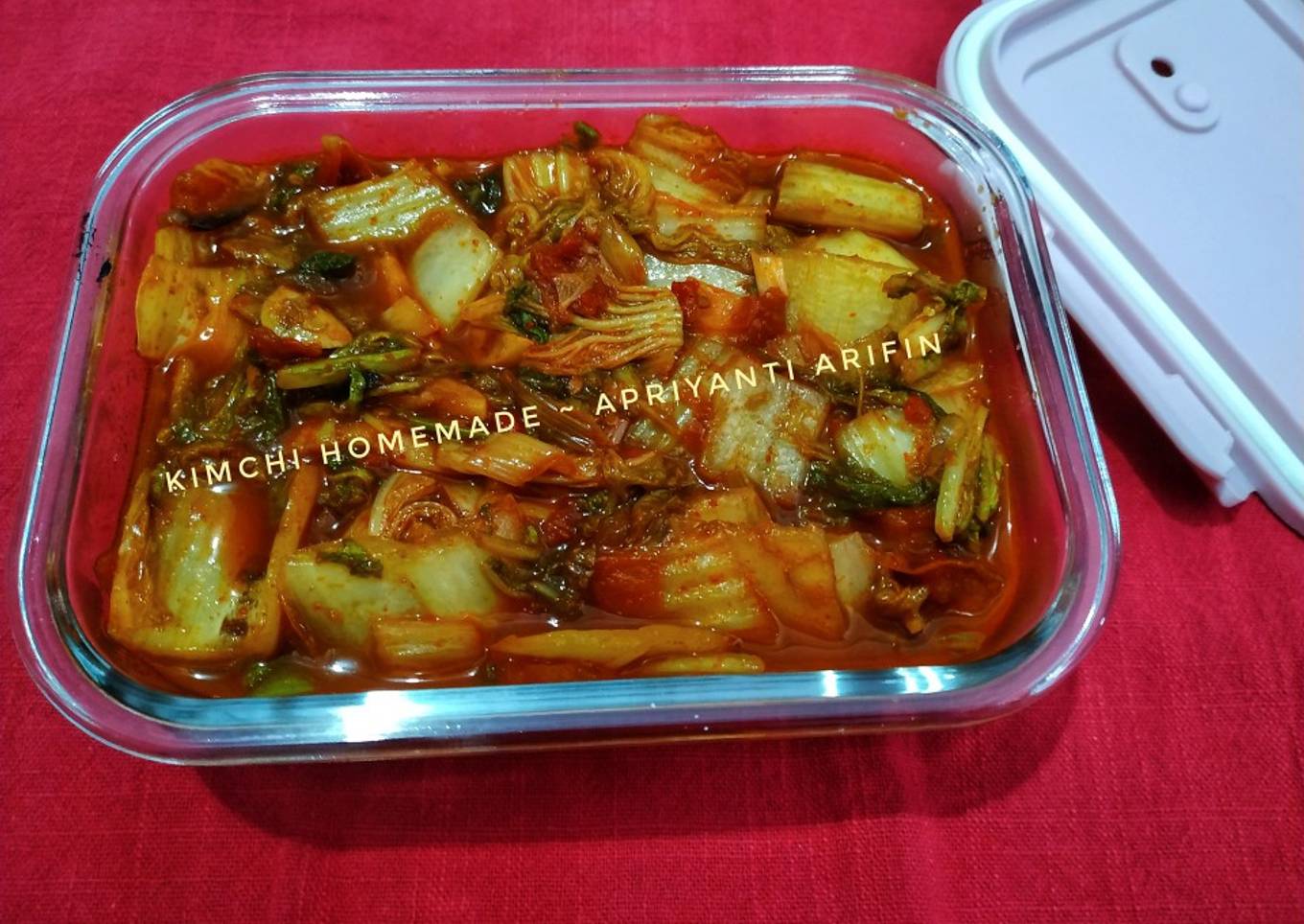 Kimchi homemade