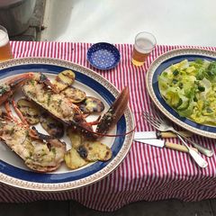 A picture of BBQ Lobster.