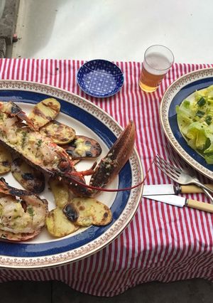 A picture of BBQ Lobster.