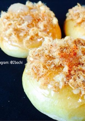 Hình của món BÁNH MÌ CHÀ BÔNG PHỦ SỐT MỊN MÀNG 🥖.