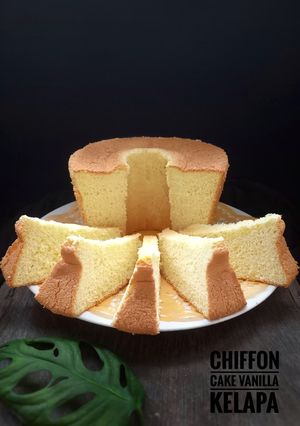 Foto resep Chiffon Cake Vanilla Kelapa (otang)