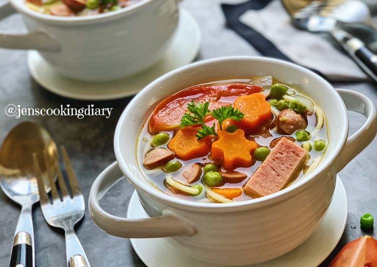 Recipe of Any-night-of-the-week Sausage Spaghetti Soup