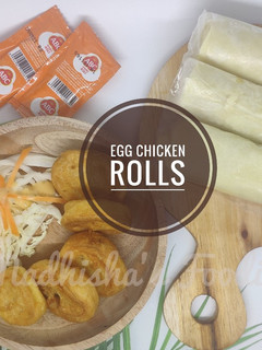 Foto resep Egg Chicken Rolls