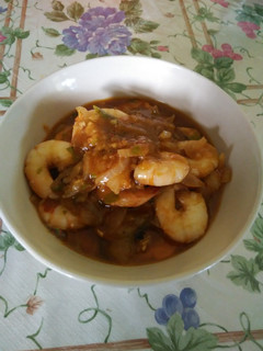 Foto resep Udang Pedas Saus Tiram