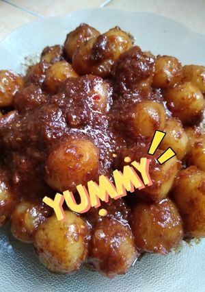 Foto resep "Cilok bumbu kacang!! 😋😋😋