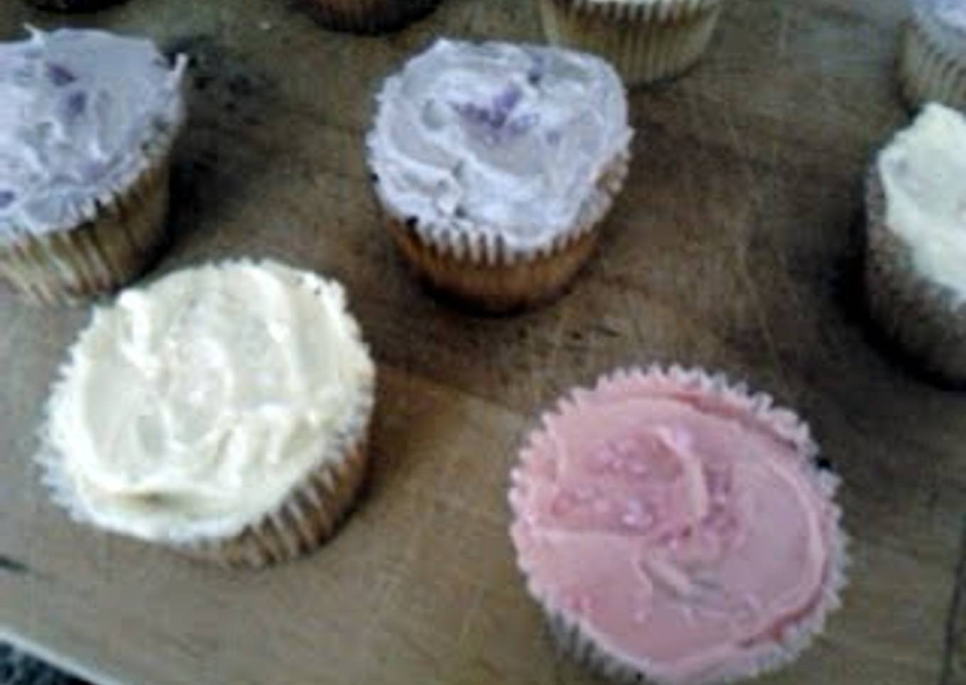 Rose cupcakes