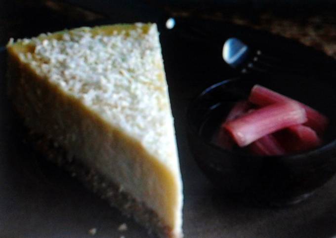 Step-by-Step Guide to Make Eric Ripert White chocolate cheesecake