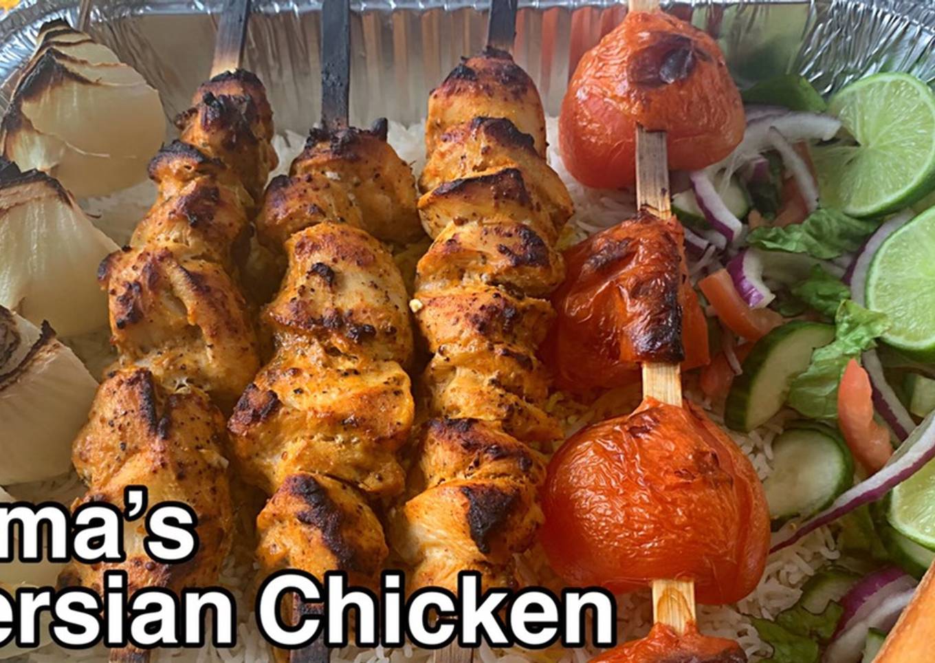 Persian Chicken Joojeh Kabob/ Kebab