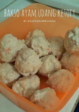 Foto resep Bakso Ayam Udang Keto