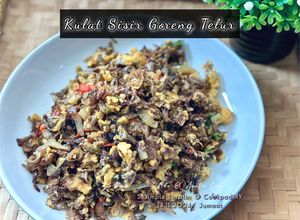 Gambar Kulat Sisir Goreng Telur