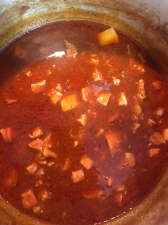 Una foto de Callos a la gallega con chorizo